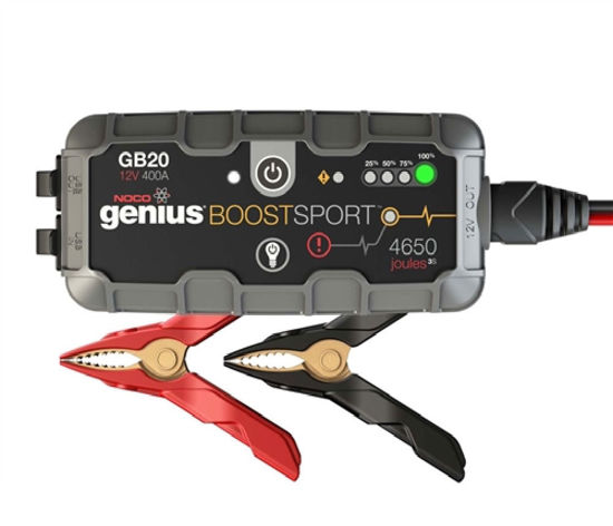 Billede af BOOSTER  NOCO GENIUS GB 20  12 VOLT  400  AMP TIL BLYBATTERIER 