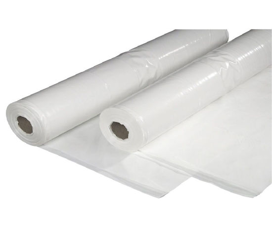 Billede af PE PLASTFOLIE HVID 4X50 MTR 0,05