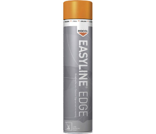 Billede af ROCOL EASYLINE EDGE ORANGE SPRAYMALING 750 ML.