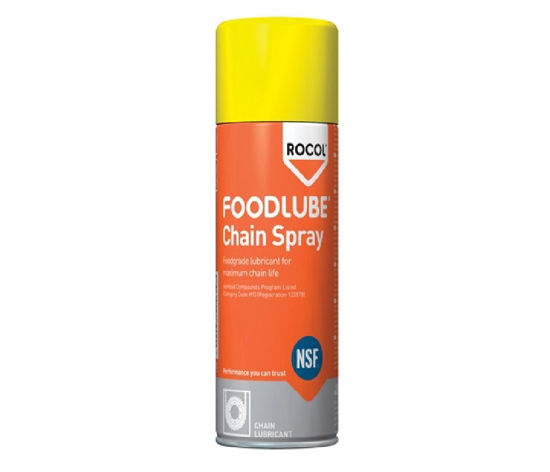 Billede af FOODLUBE KÆDESPRAY 400 ML FØDEVARE GODKENDT HVID ROCOL