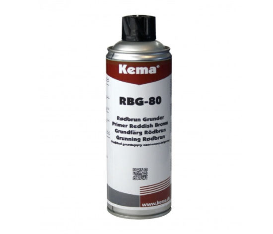 Billede af KEMA SPRAY MALING GRUNDER RBG-80 RØDBRUN 500 ML