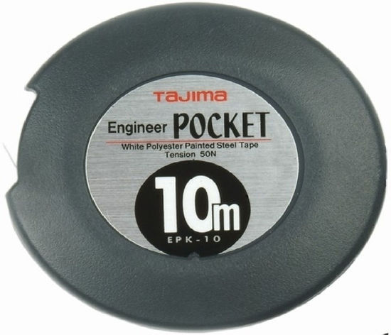 Billede af BÅNDMÅL TAJIMA POCKET MED HAGE 10 MTR. KLASSE 1 