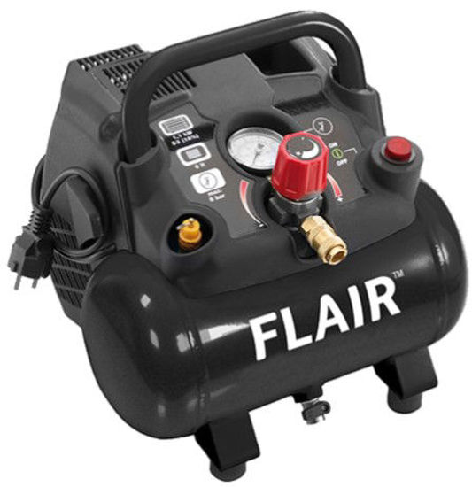 Billede af KOMPRESSOR FLAIR 1,5HK MED 6 LTR. TANK. OLIEFRI 230/155 L/MIN
