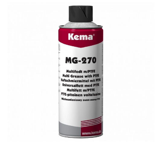 Billede af KEMA MULTIFEDT MG-270 M/PTFE 500 ML SPRAY
PRIS INKL. AFGIFT.
