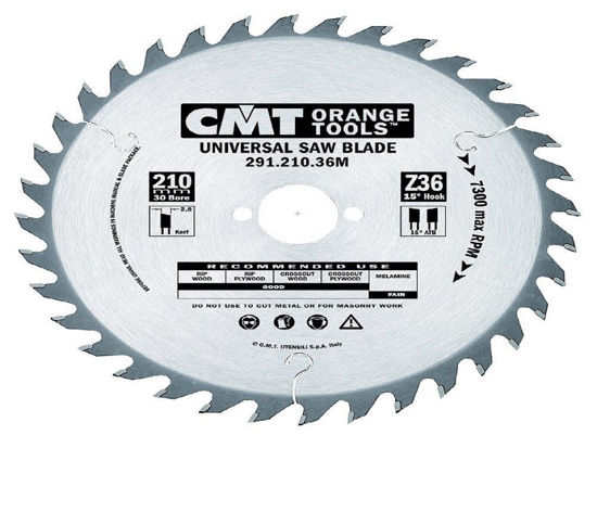 Billede af RUNDSAVKLINGE CMT 210 MM. HM 2,8 X 30 36 T