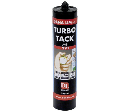 Billede af DANA MONTAGELIM TURBO TACK 291 HVID 290 ML