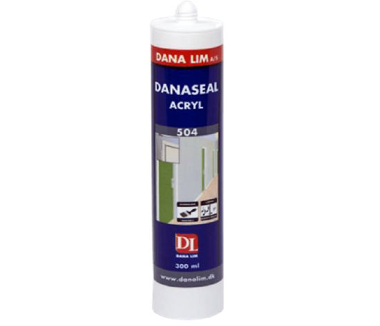 Billede af DANA ACRYL FUGEMASSE HVID DANA 504 300 ML