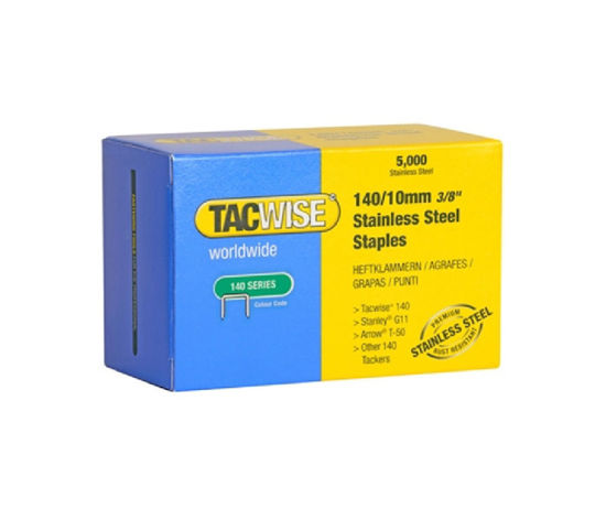 Billede af TACWISE KLAMMER 140-10 5000 STK. FOR RAPID 34 - (KLAMHAMMER/ DASKER)