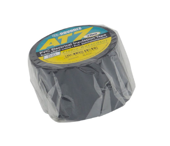 Billede af TAPE PVC 50 MM SORT AT 0007 RUL A 20 MTR ( 18 rul. pr kasse )