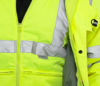 Billede af PORTWEST PARKAJAKKE S466 M/REFLEKS EN471 KLASSE 3.3 STR. S-3XL RØD/MARINE