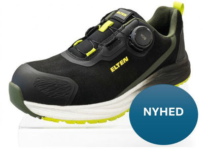 Billede af ELTEN SIKKERHEDSSKO LEEVI XXNF BOA BLACK-LIME ESD 724841