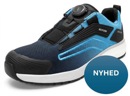 Billede af ELTEN SIKKERHEDSSKO TORNADO XXSW BOA BLACK/BLUE LOW ESD S1PS