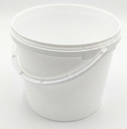 Billede af PLAST MALERSPAND  5,7 LTR. MED PLASTHANK HVID. ( 1200 stk. pr. palle )