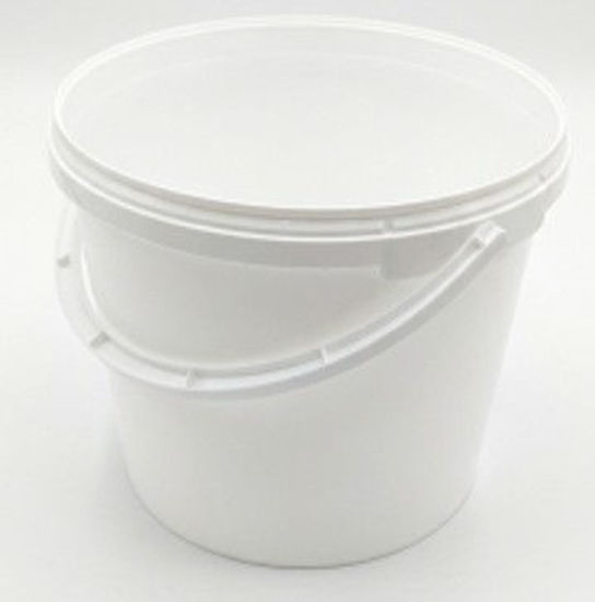 Billede af PLAST MALERSPAND  5,7 LTR. MED PLASTHANK HVID. ( 1200 stk. pr. palle )