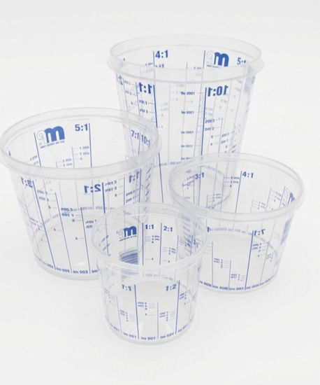 Billede af MP MIXCUP 385 ML KLAR MED SKALA