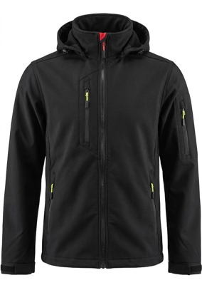 Billede af PAYPER SOFTSHELL JAKKE SORT