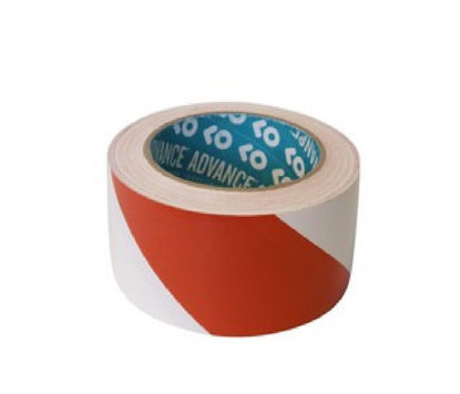 Billede af ADVARSELSTAPE RØD/HVID 50 MM,
33 MTR.
