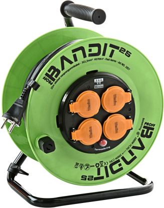 Billede af BANDIT KABELTROMLE 40 MTR. 230 V.  M. JORD 4 UDTAG