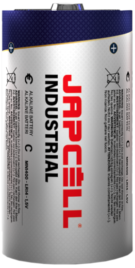Billede af BATTERI JAPCELL C / LR14 INDUSTRIAL 10 STK. PAKNING