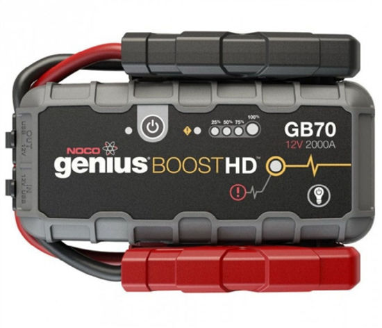 Billede af BOOSTER  NOCO GENIUS GB70  12 VOLT  2000  AMP TIL BLYBATTERIER 