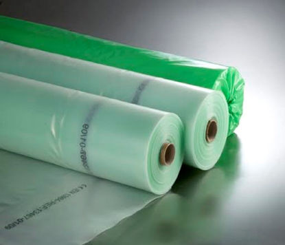 Billede af PLASTFOLIE GRØN CE 4X50 MTR 0,15