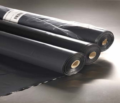 Billede af PLASTFOLIE SORT 2X50 MTR 0,07

