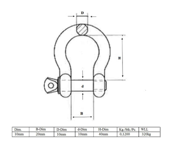 Billede af D SJÆKEL 3/8" 10 MM.
