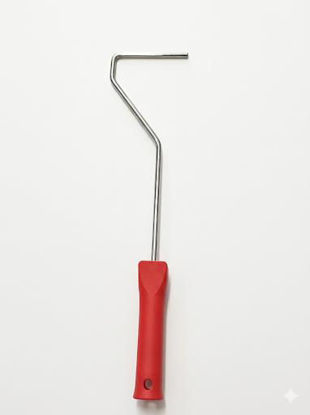 Billede af HÅNDTAG FOR 10 CM. MALERULLE RØD LANG 42 CM.