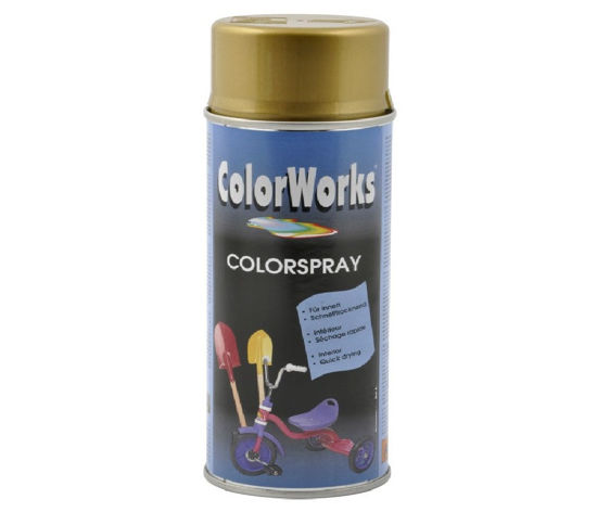 Billede af SPRAY MALING GULD - COLORWORKS

