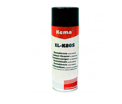 Billede af KEMA EL-K80S KONTAKTRENS M/SMØRING SPRAY 400 ML.