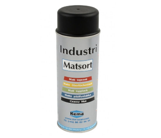 Billede af SPRAY MALING MAT SORT
500 ML KEMA
