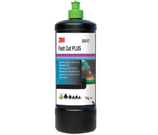 Billede af 3M FAST CUT PLUS PLUS EXTREME COMPOUND 865 ML. FLASKE  ( GRØN TOP )
