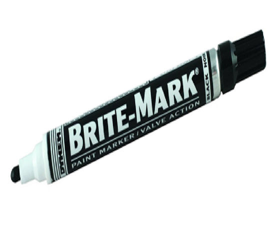 Billede af TUSCH BRITE-MARK SORT INDUSTRIPEN


