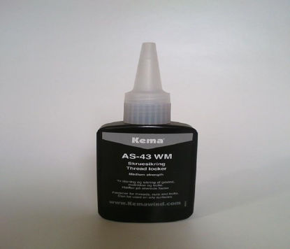 Billede af KEMLOCK SKRUESIKRING AS-43WM 50 ML 
KEMA MEDIUM