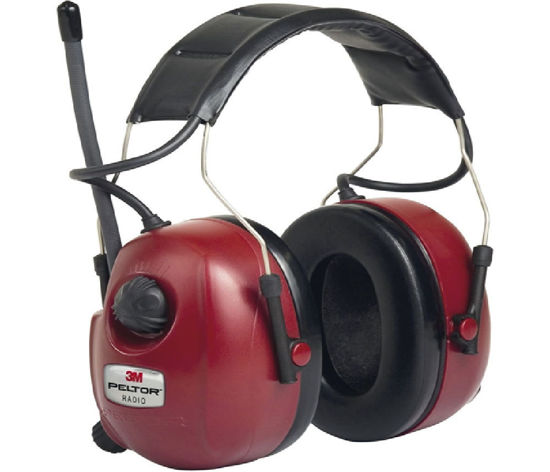 Billede af PELTOR HRXS220P3EHØREVÆRN MED DIGITAL TUNER OG 5 FASTE STATIONER. MED INDBYGGET ANTENNE OG 3,5 MM. FOR HJELM.