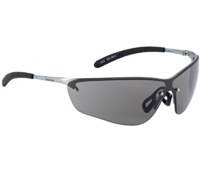 Billede af BOLLÉ BESKYTTELSESBRILLE SILIUM 2 MØRK GLAS GRÅ - METALSTEL