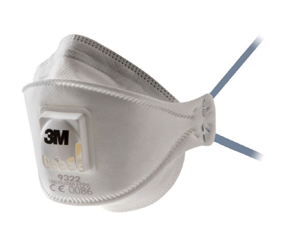 Billede af 3M STØVMASKE P2S M/VENTIL 9322 FOLDBAR