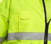 Billede af PILOTJAKKE GUL/MARINE M/REFLEKS EN471 KLASSE 3 BD208