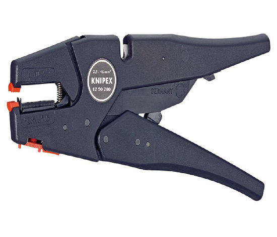 Billede af KNIPEX AFISOLERINGSTANG AUTOM. 1252-195 MM 0,08-16 MM2
