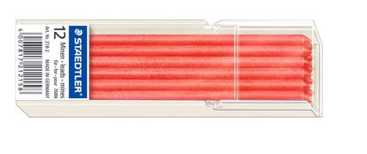 Billede af STAEDTLER STIFT FOR TØRMARKER RØD LUMOCOLOR 768N- A 12 STK