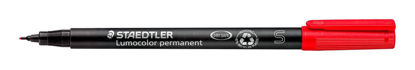 Billede af TUSCH STAEDTLER RØD LUMOCOLOR S 0,4 MM.
