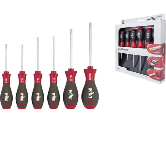 Billede af WIHA SKRUETRÆKKER SÆT 362K6SO / 07155 TORX 10-40 6 DELE 