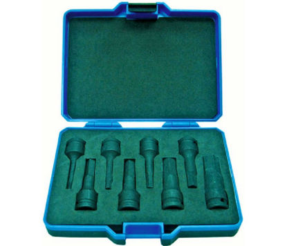Billede af BATO UNBRAKO SLAGTOPSÆT 5-19 MM M / 1/2" FIRKANT 8 DELE 75 MM LANG