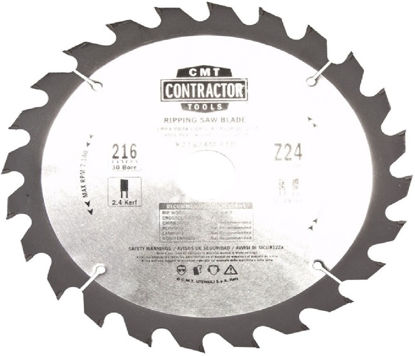 Billede af CMT CONTRACTOR RUNDSAVKLINGE 216 MM Z24