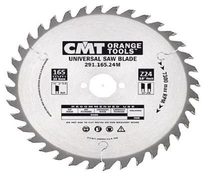 Billede af RUNDSAVKLINGE CMT 165 MM HM 2,6X30 24 T