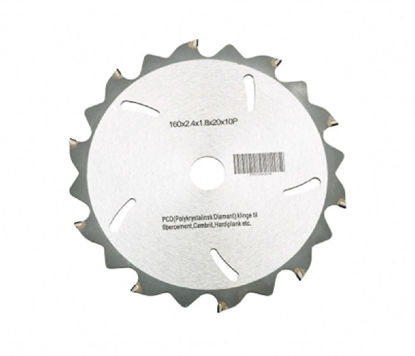 Billede af DIATECH PCD RUNDSAVKLINGE  160 MM HM/DIA 
2,4X20  TIL ETERNIT
