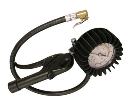 Billede af JWL PUMPEPISTOL M/MANOMETER OG QT CONNECTOR M / 1/4" INDV. GEVIND.