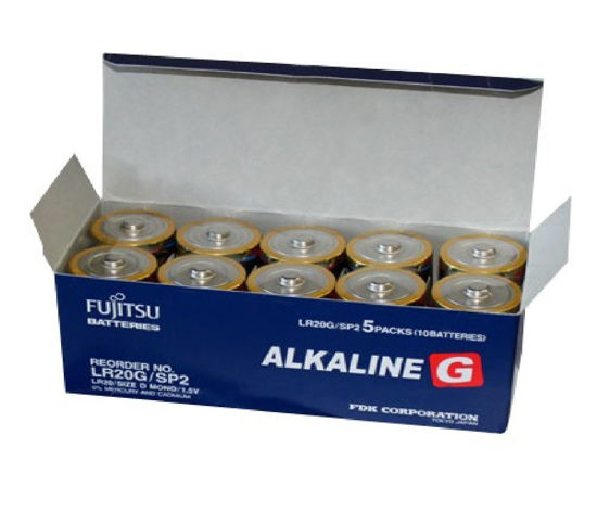 Billede af FUJITSU  BATTERI   LR 20   D  PK  A 10 STK  