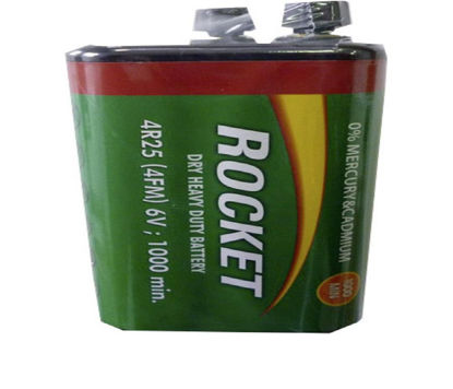 Billede af BATTERI  2846  6 VOLT M/FJEDER 4R25 JABCELL INKL BATT.AFGIFT
