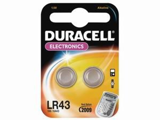 Billede af BATTERI DURACELL LR 43  PAK  A 2 STK 


